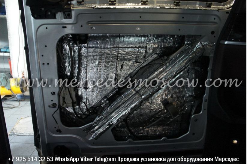 шумоизоляция мерседес w447